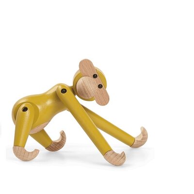Kay Bojesen Mini Monkey vintage yellow H10cm  - limited editie