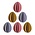 LOVI EGGS Color mix H4.5cm set-6pcs