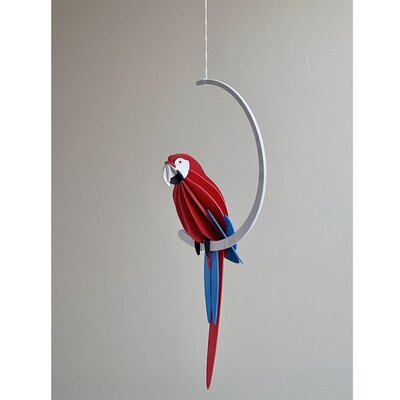LOVI Parrot Red 34cm