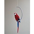 LOVI Parrot Red 34cm