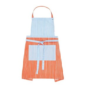 Marimekko Schort Piccolo orange licht blauw