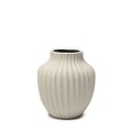 Lindform Vaas Kyoto Small Sand White H12cm