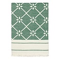 Lina Johansson Plaid Alma Groen katoen 135x190cm