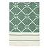 Lina Johansson Plaid Alma antique  Groen eco katoen 135x190cm