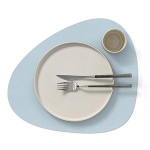 Lind DNA Placemat set Curve Nupo Soft Sky  4 pcs