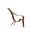 Cooee Design Woody Bird Medium naturel oak