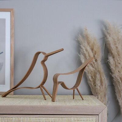 Cooee Design Woody Bird Medium naturel  oak