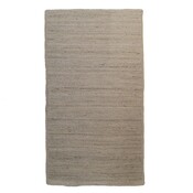 Finarte Jute vloerkleed  - loper Natur Grey 100x200cm