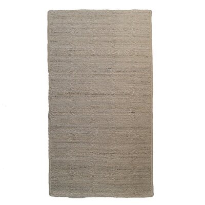 Finarte Jute vloerkleed  - loper Natur Grey 100x200cm