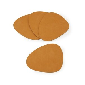 Lind DNA Curve Onderzetter Hippo Curry 4-pcs