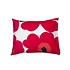 Marimekko Unikko Bed kussensloop rood 60x65cm katoen