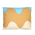 Marimekko Lokki Kussensloop 50x60cm blauw beige offwhite