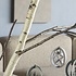 Lind DNA   2 x leren Star hanger leer zilver brons 2 pcs