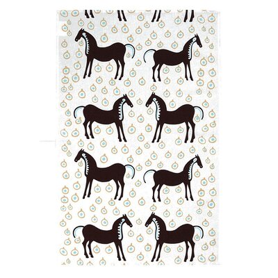 Marimekko Keukendoek Musta Tamma 47x70cm