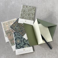 Bungalow DK Set 6 Greeting Cards Groen dubbel