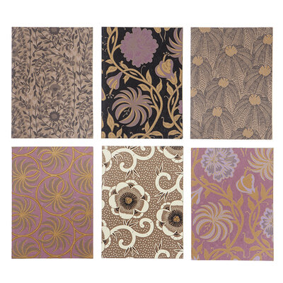 Bungalow DK Set 6 Greeting Cards Kollam Fig dubbel