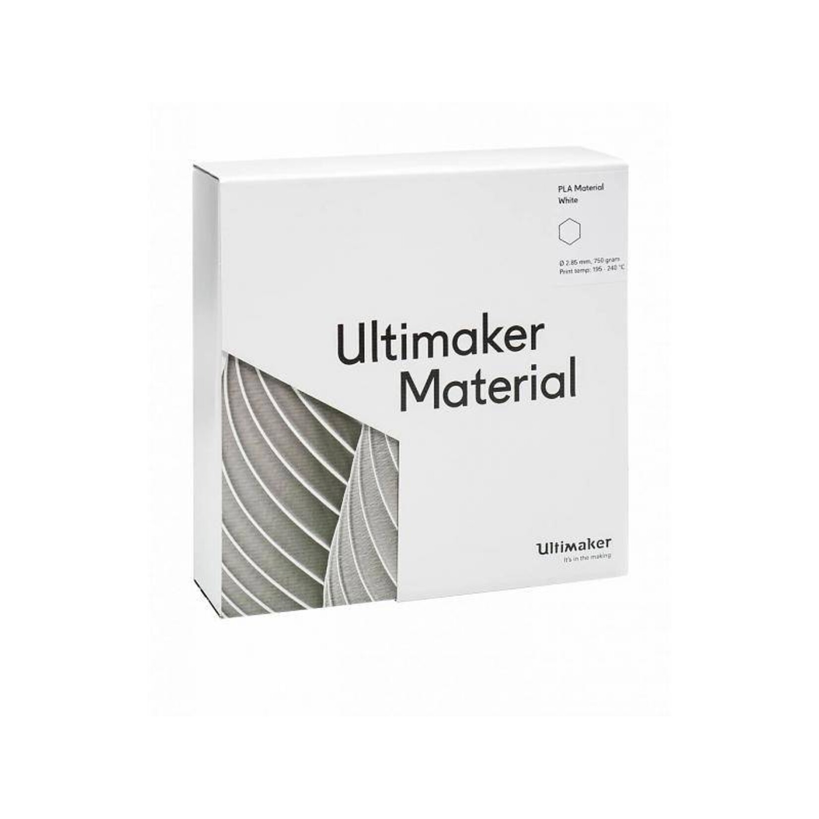 UltiMaker PLA (NFC) - Wit