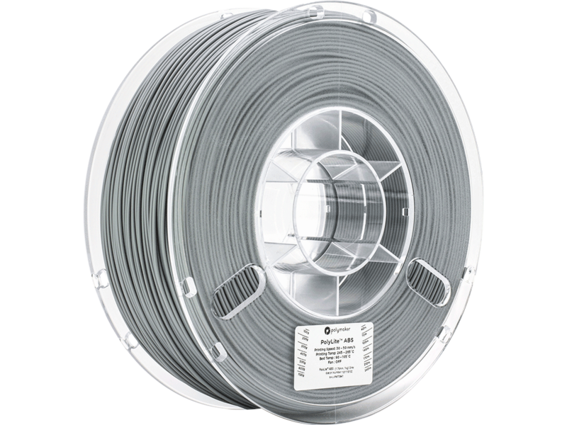 Polymaker Polylite ABS Grijs 1KG
