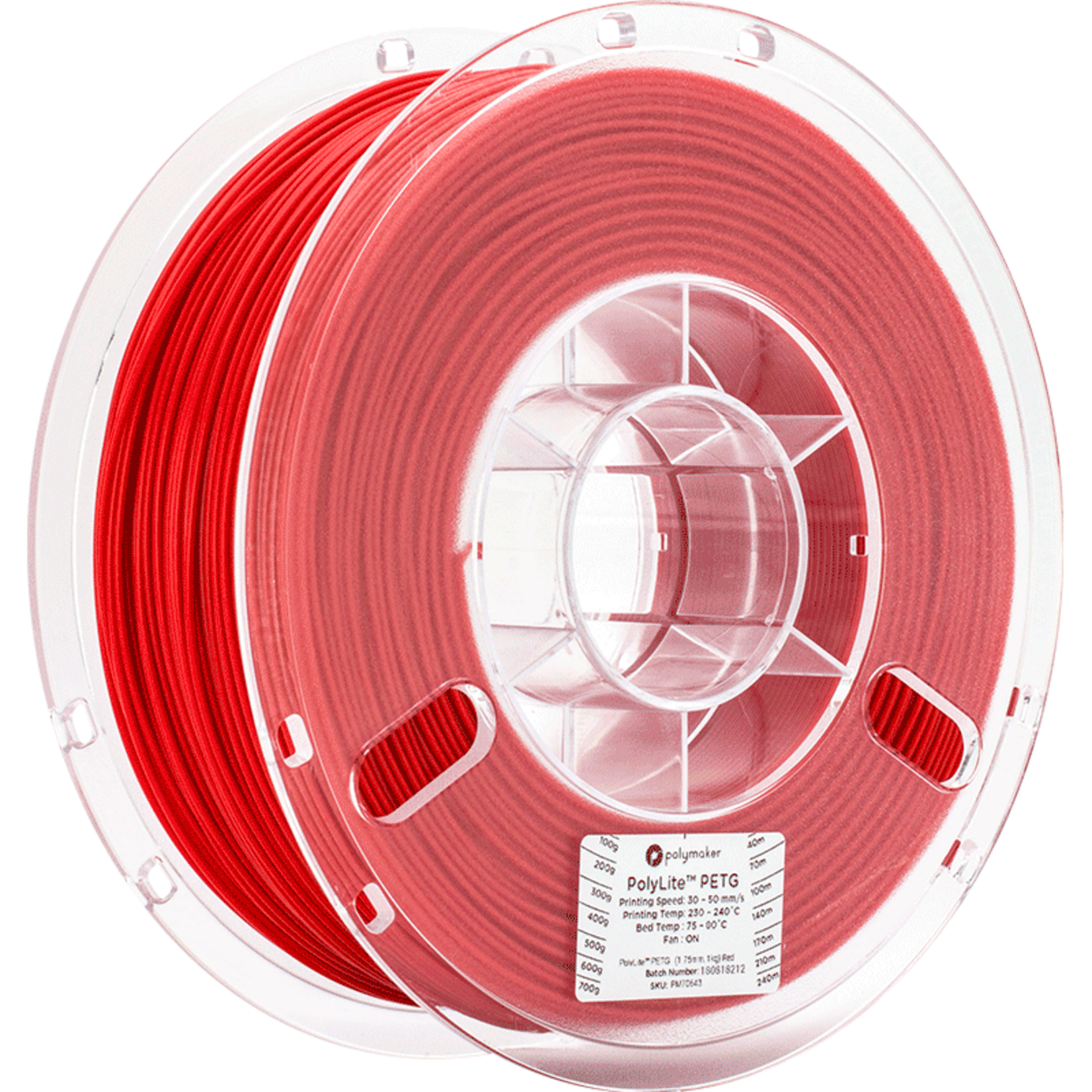 Polymaker Polylite PETG Rood