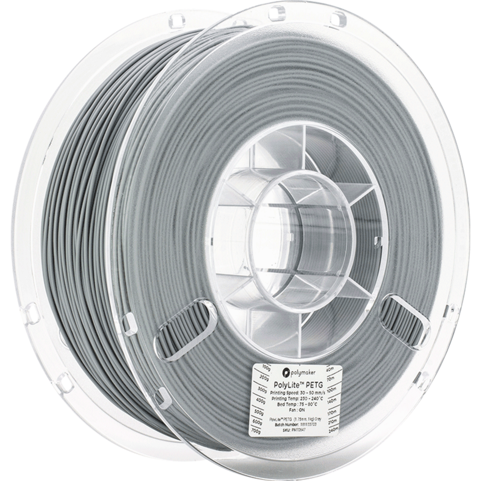 Polymaker Polylite PETG Grey