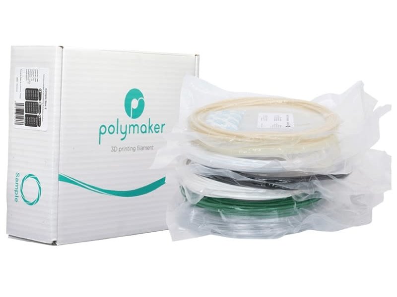 Polymaker Sample Pack Polylite ABS & ASA & PC & Polymax PC & CoPA & Polydissolve S1 & Polysupport (Random Colors)