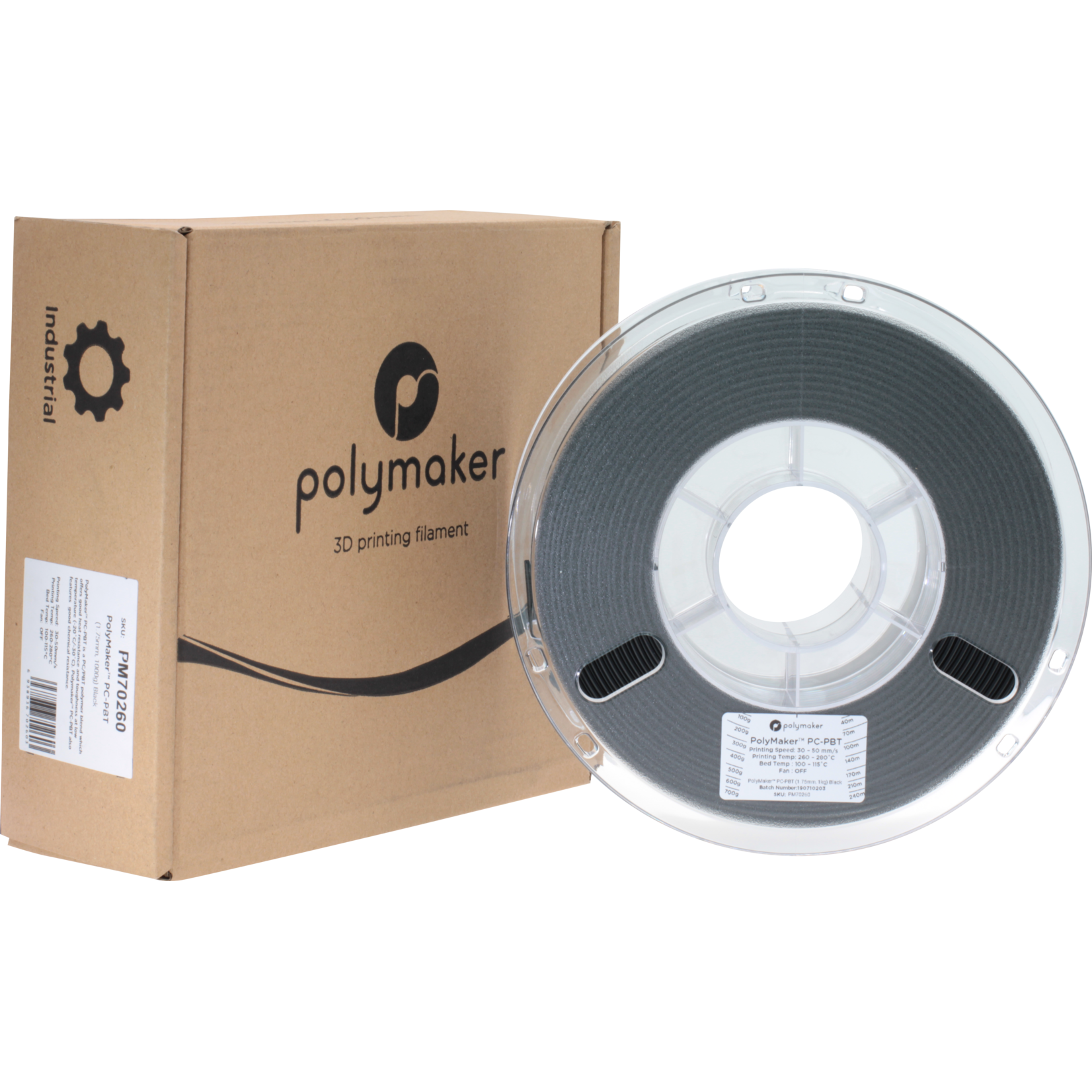 Polymaker Industrial PC-PBT Black