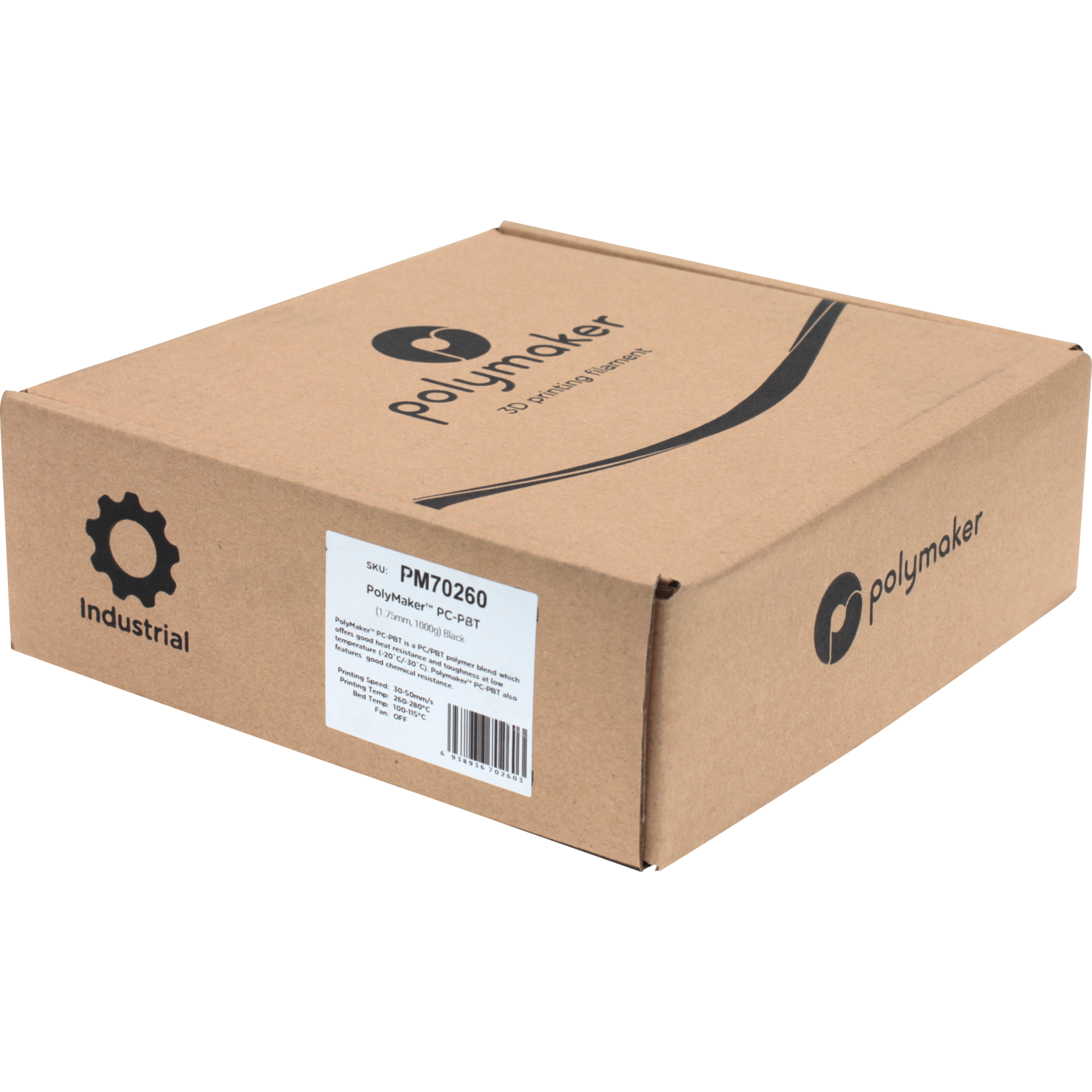 Polymaker Industrial PC-PBT Black