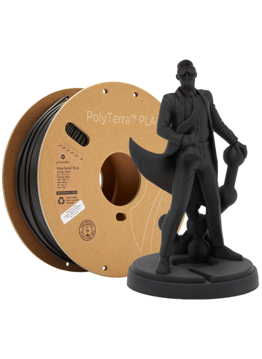 Polymaker Polyterra PLA Charcoal Black