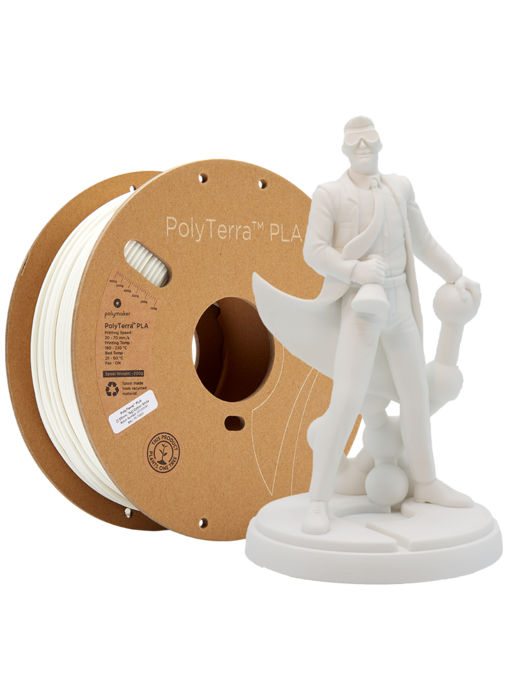 Polymaker Polyterra PLA Cotton White