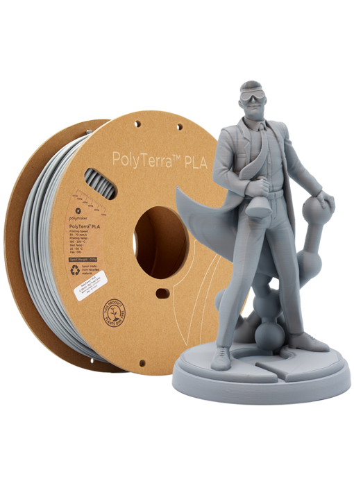 Polymaker Polyterra PLA Fossil Grey
