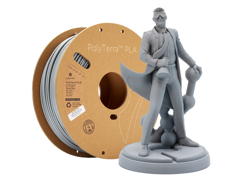 Polymaker Polyterra PLA Fossil Gray