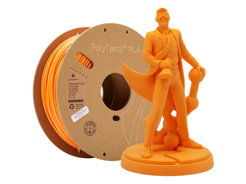 Polymaker Polyterra PLA  Zonsopgang Oranje