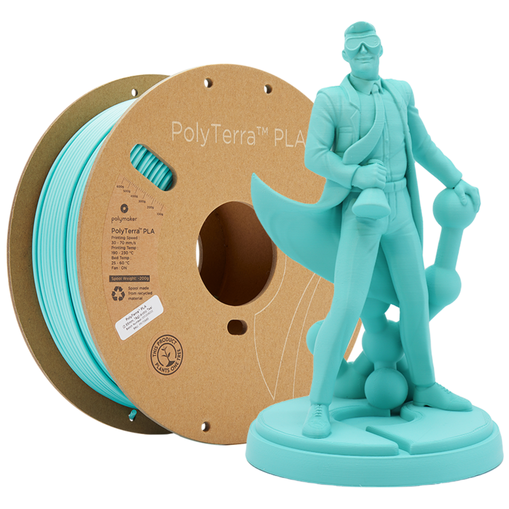 Polymaker Polyterra PLA Arctic Teal