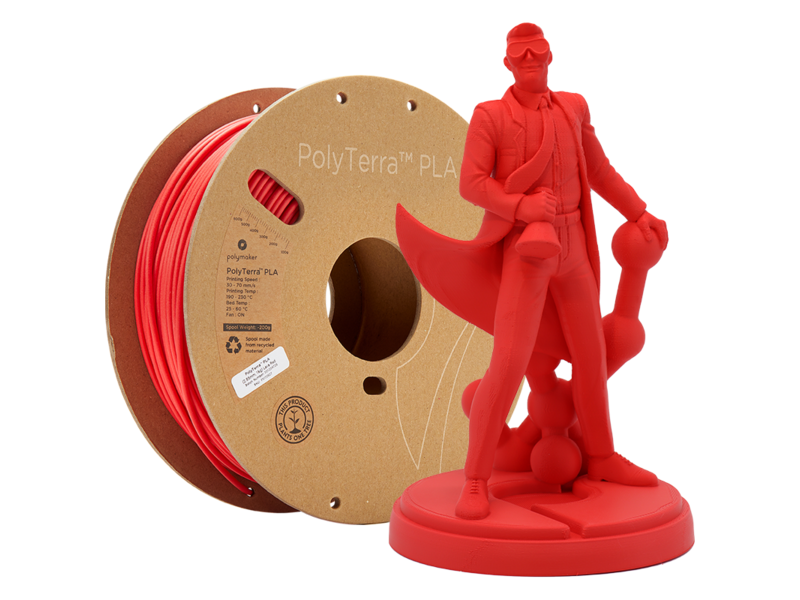 Polymaker Polyterra PLA Lava Red