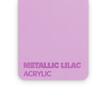 Acrylic Metallic Lilac 3mm - 3/5 sheets