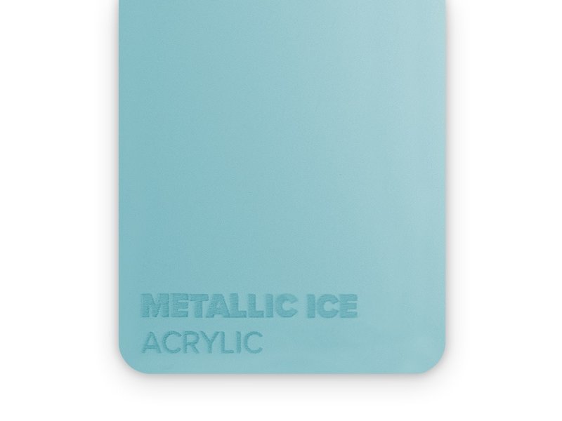 FLUX Acrylic Metallic Ice 3mm - 3/5 sheets