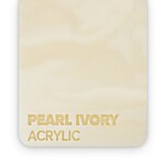 FLUX Acrylic Pearl Ivory 3mm - 3/5 sheets