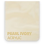 Acrylic Pearl Ivory 3mm - 3/5 sheets