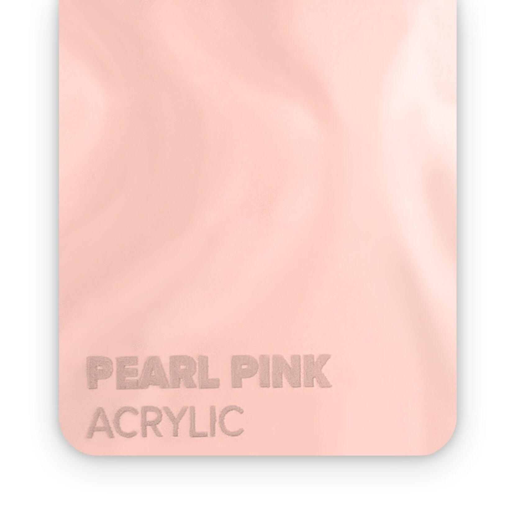 FLUX Acrylic Pearl Pink 3mm - 3/5 sheets