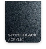 FLUX Acrylic Stone Black 3mm - 3/5 sheets