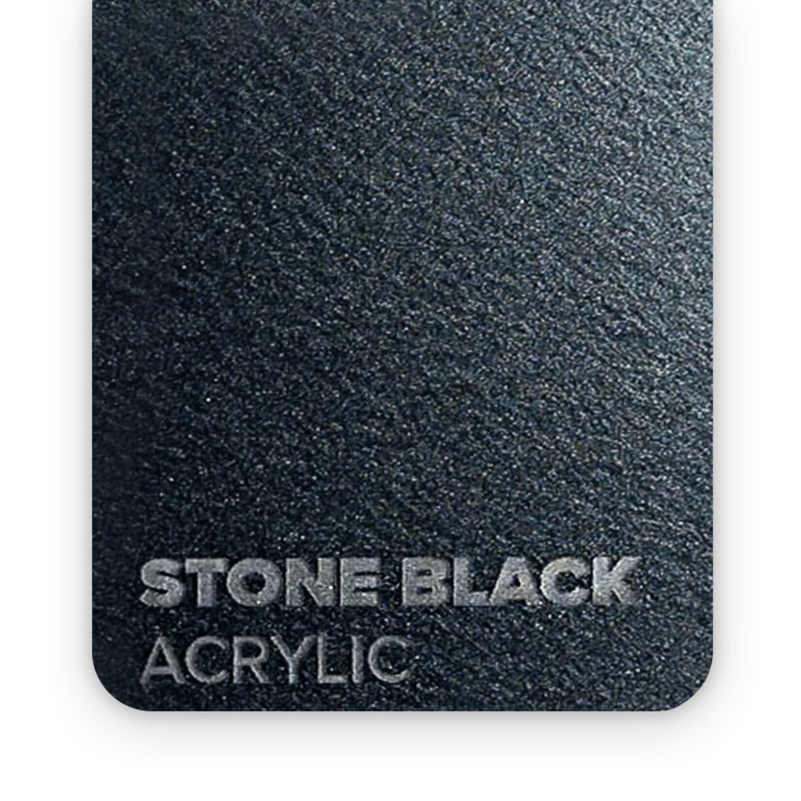 FLUX Acrylic Stone Black 3mm - 3/5 sheets