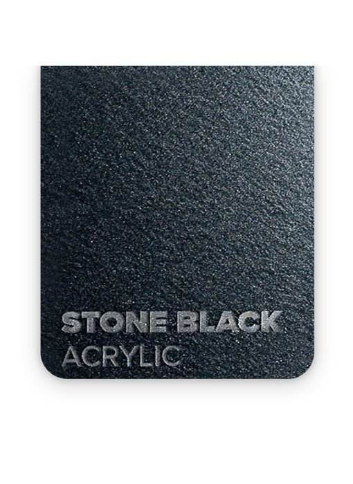 FLUX Acrylic Stone Black 3mm - 3/5 sheets