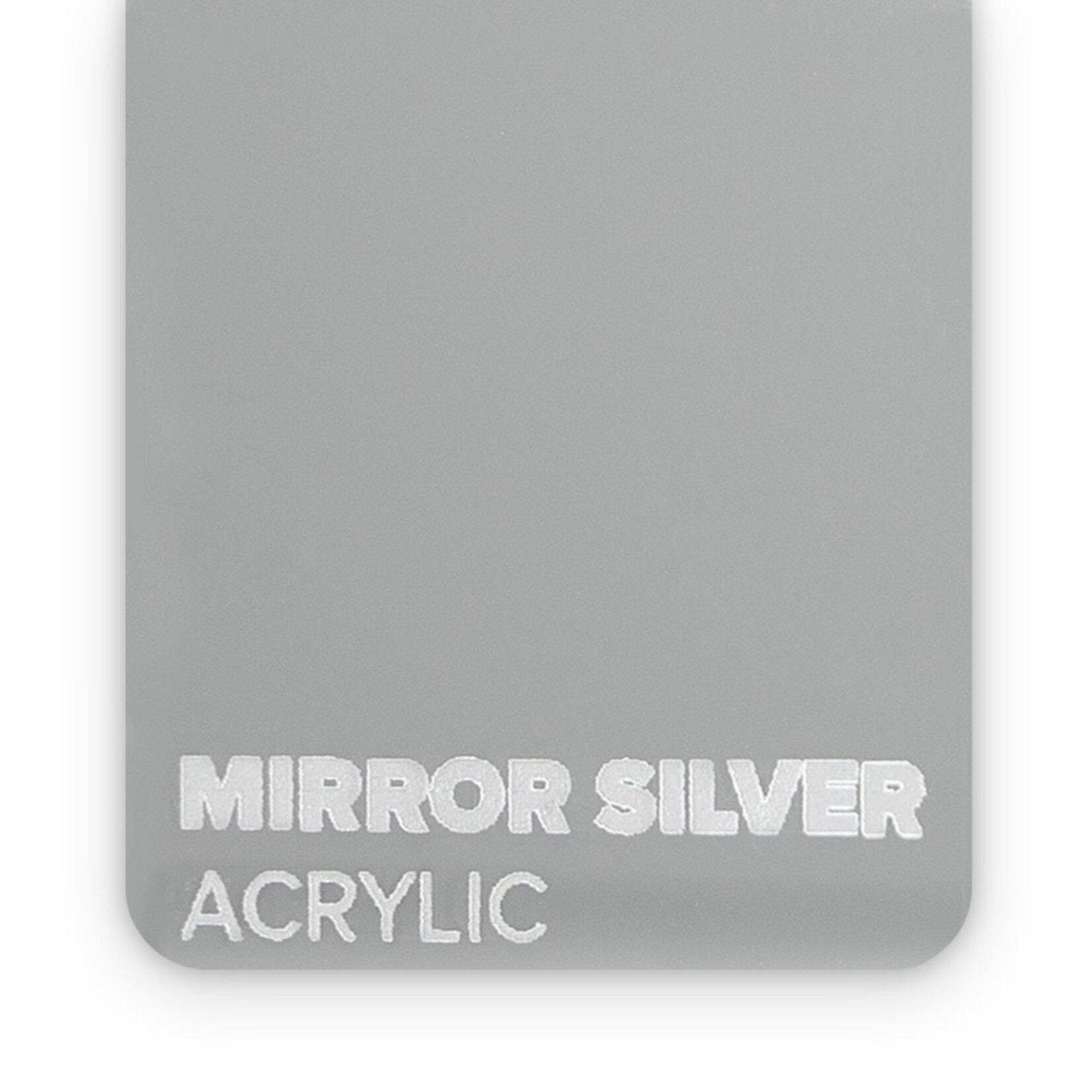 FLUX Acrylic Mirror Silver 3mm - 3/5 sheets