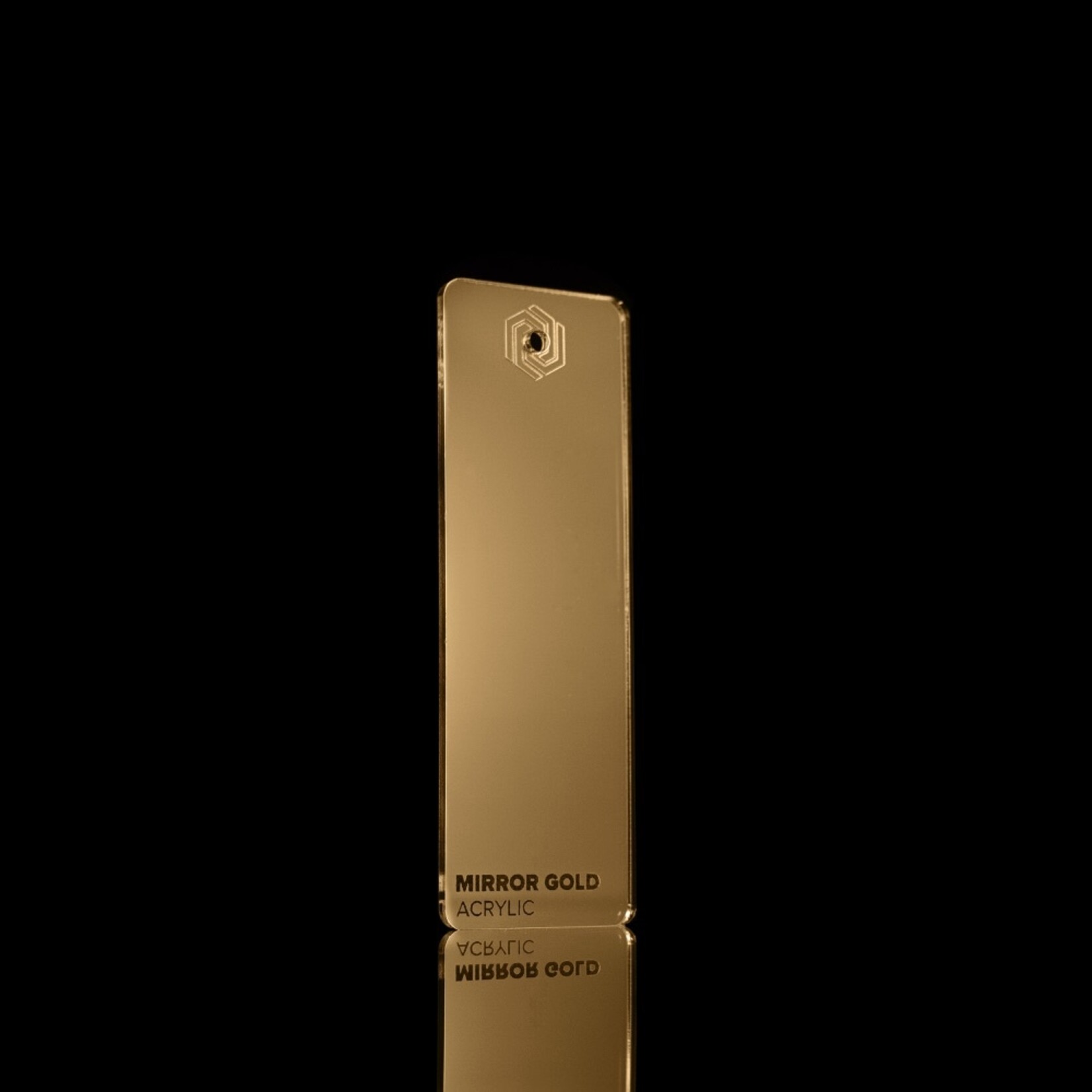 FLUX Acrylic Mirror Gold 3mm - 3/5 sheets