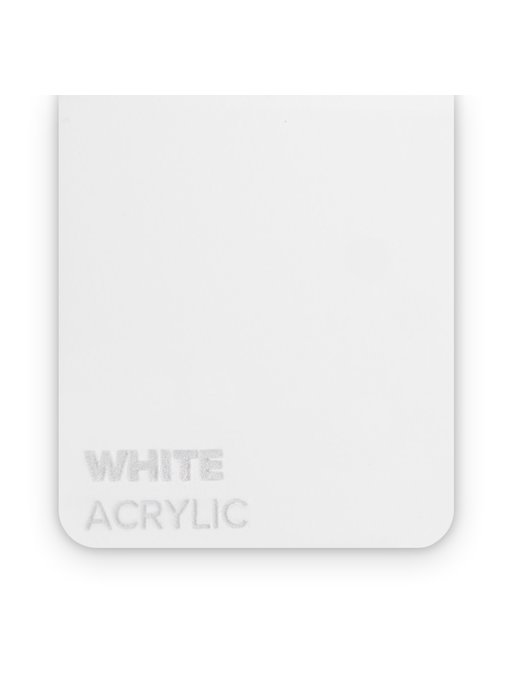 FLUX Acrylic White 3mm - 3/5 sheets