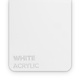 Acrylic White 3mm - 3/5 sheets