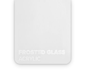Acrylic Frosted Glass 3mm - 3/5 sheets