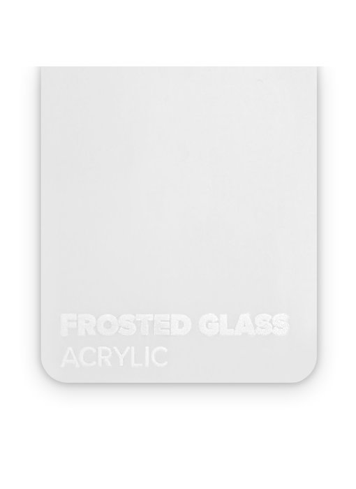 FLUX Acrylic Frosted Glass 3mm - 3/5 sheets