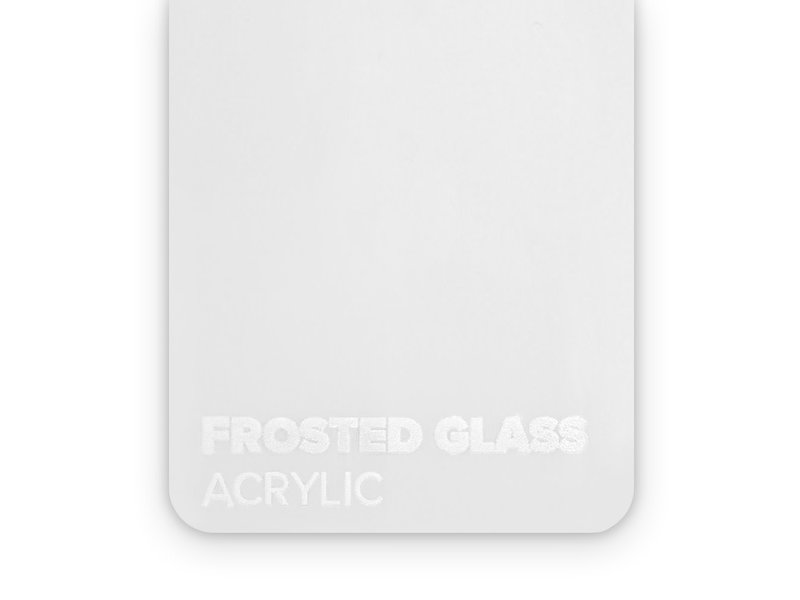 FLUX Acrylic Frosted Glass 3mm - 3/5 sheets