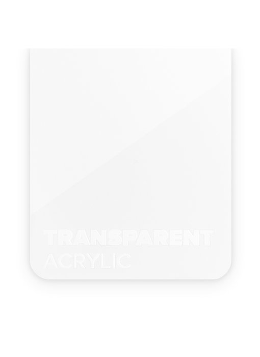 FLUX Acrylic Transparent 3mm - 3/5 sheets